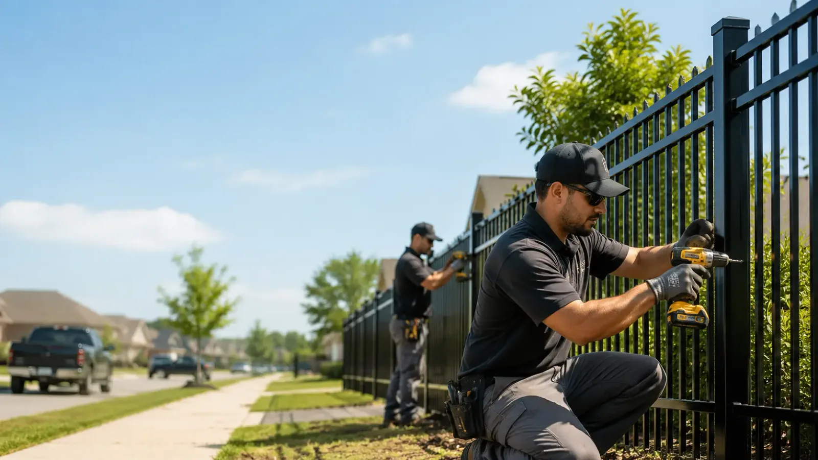 Metal Fence Installation in Muleshoe, TX